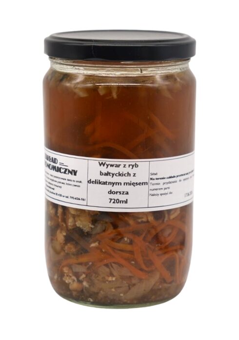 Wywar z ryb bałtyckich z delikatnym mięsem dorsza 720ml - obrazek 2