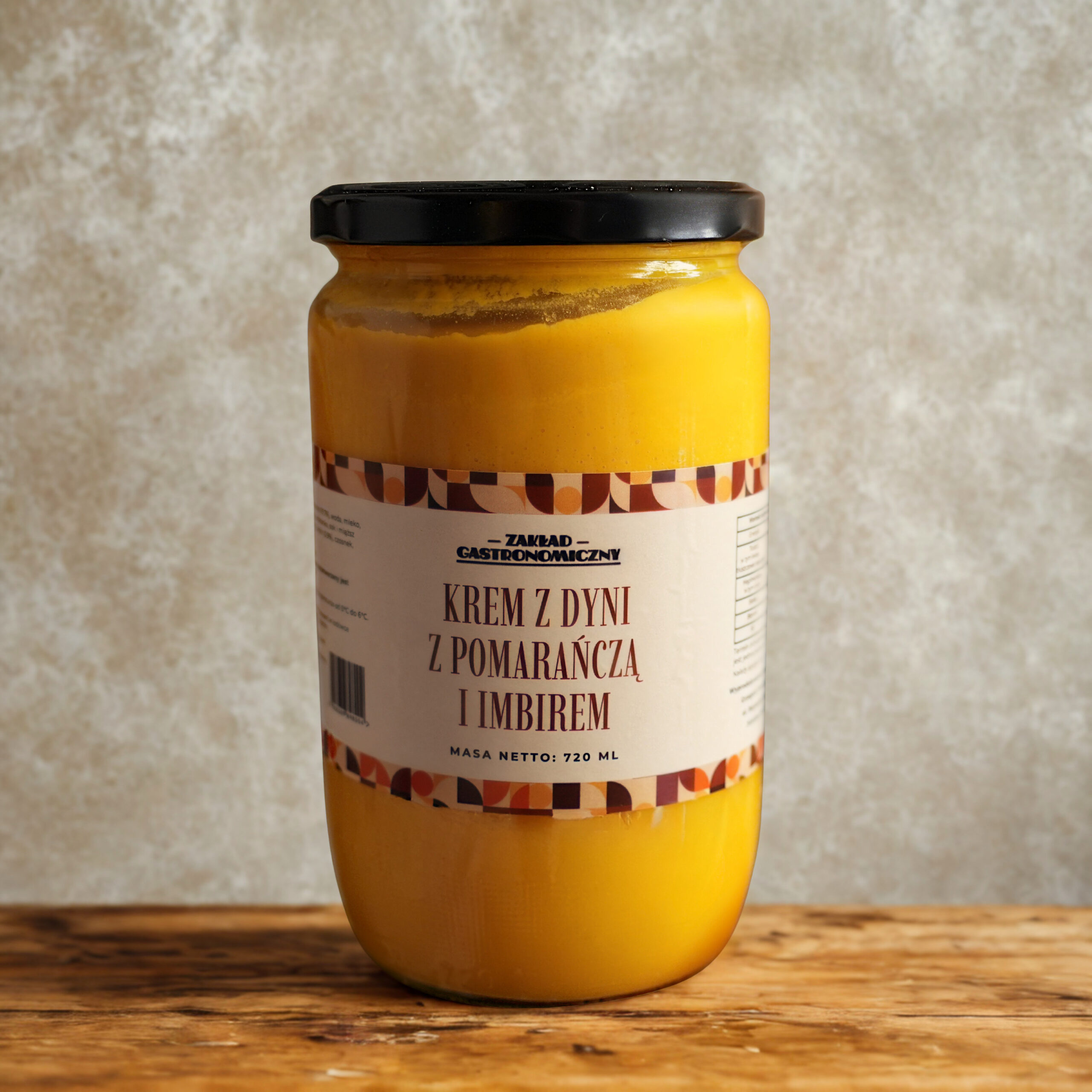 Krem z dyni z pomarańczą i imbirem 720ml - obrazek 4